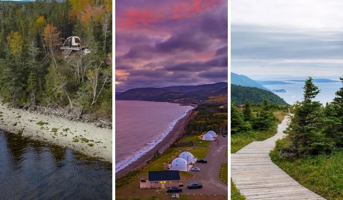 Incredible Glamping in Cape Breton, Nova Scotia