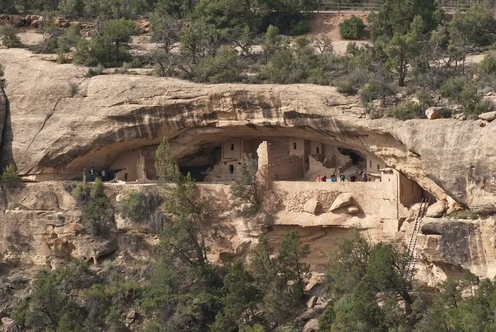 Balcony House in Mesa Verde National Park.