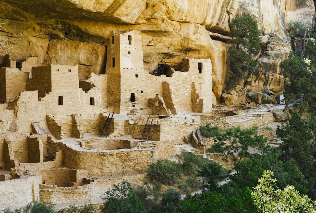 Cliff Palace in Mesa Verde National Park.