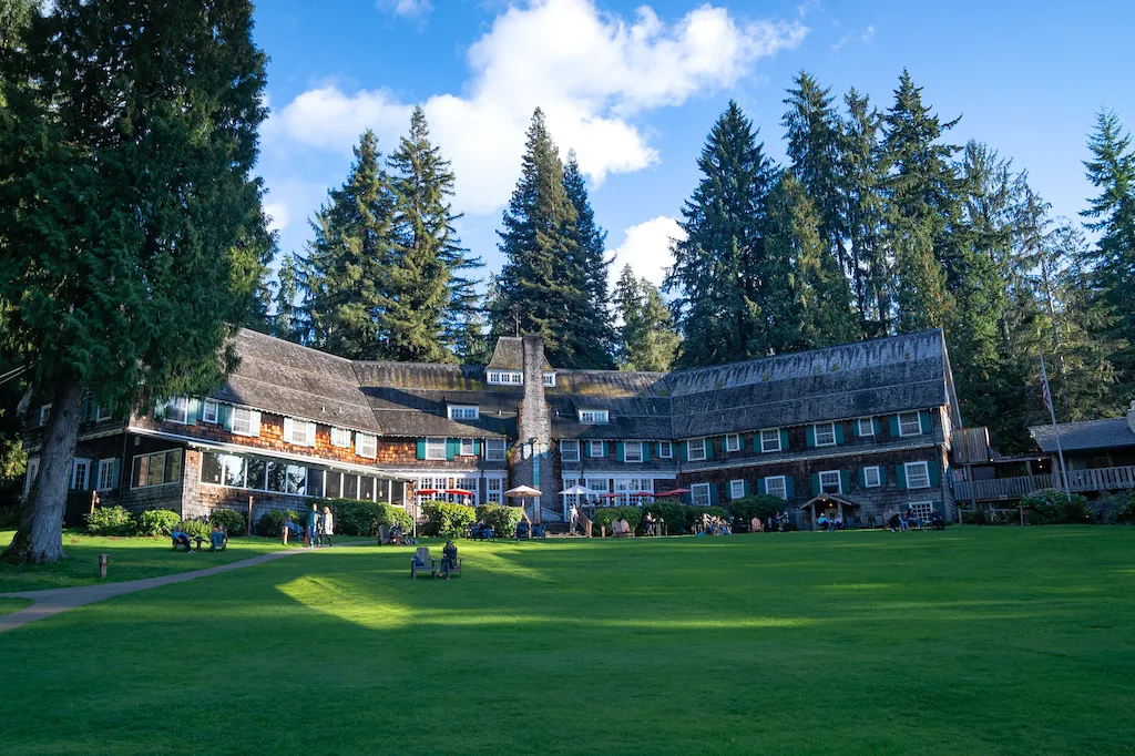 Lake Quinault Lodge in Washington.