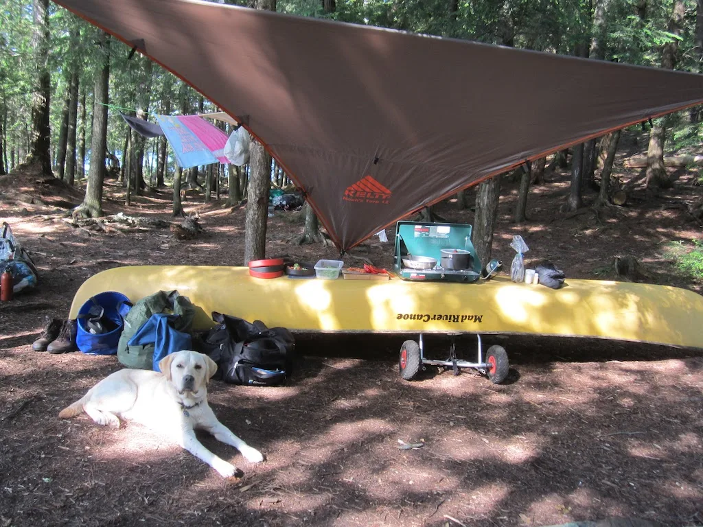 canoe camping adirondacks