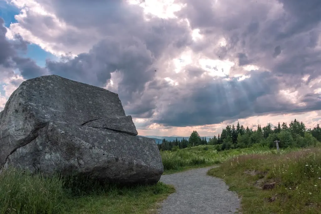 Sentinel Rock State Park in Vermont.