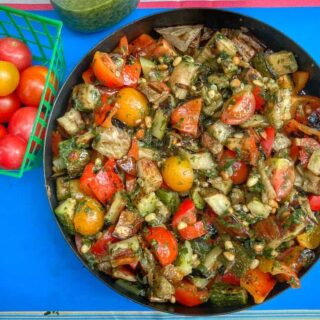 Grilled Ratatouille Salad