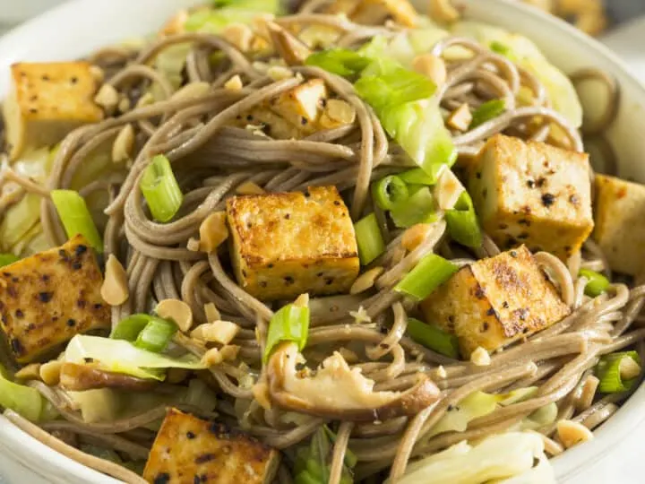 peanut noodles with tofu