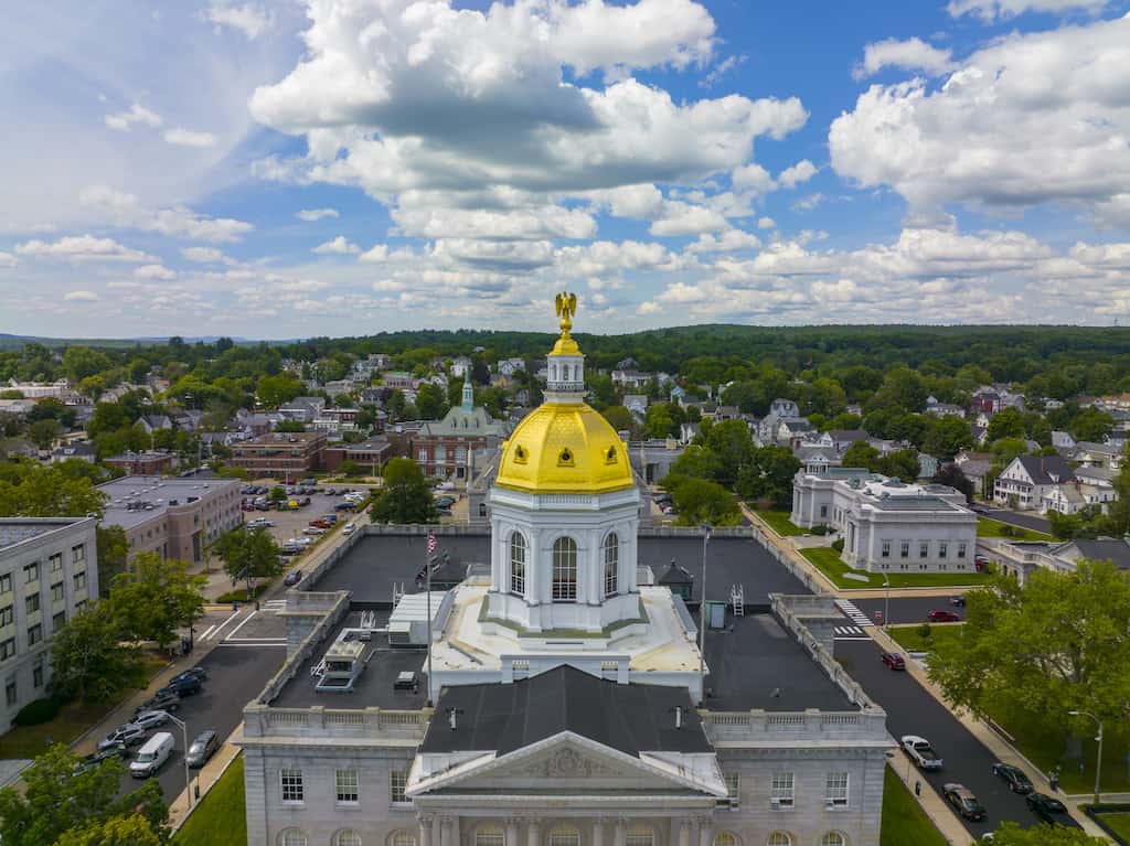New Hampshire State House in Concord.