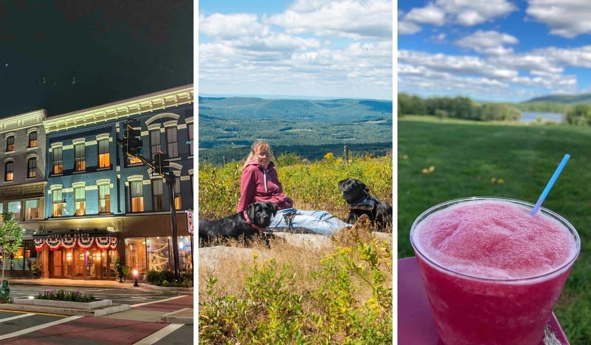 Collage of the best things to do in Pittsfield MA. 