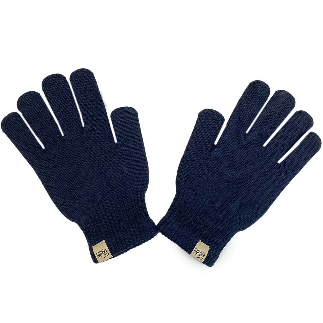 Merino wool gloves from Minus 33. 