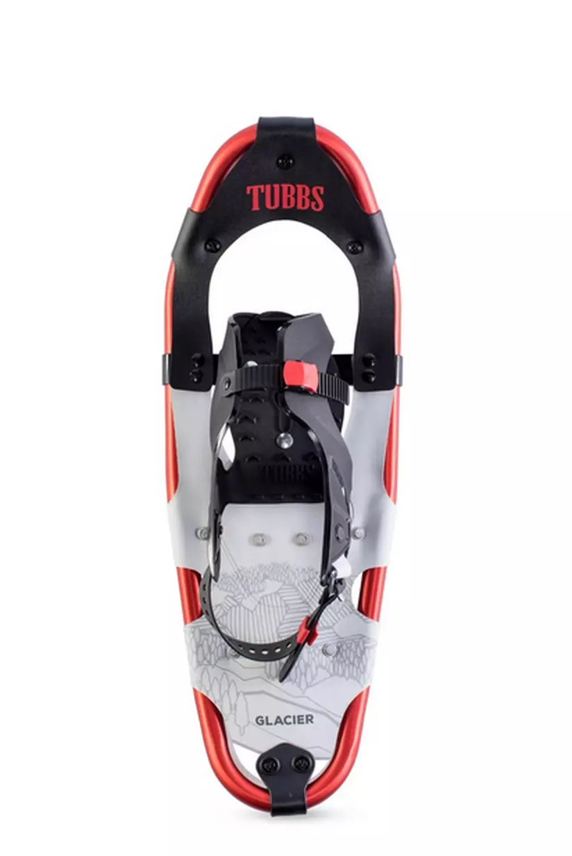 Tubbs Glacier snowshoes for kids. 