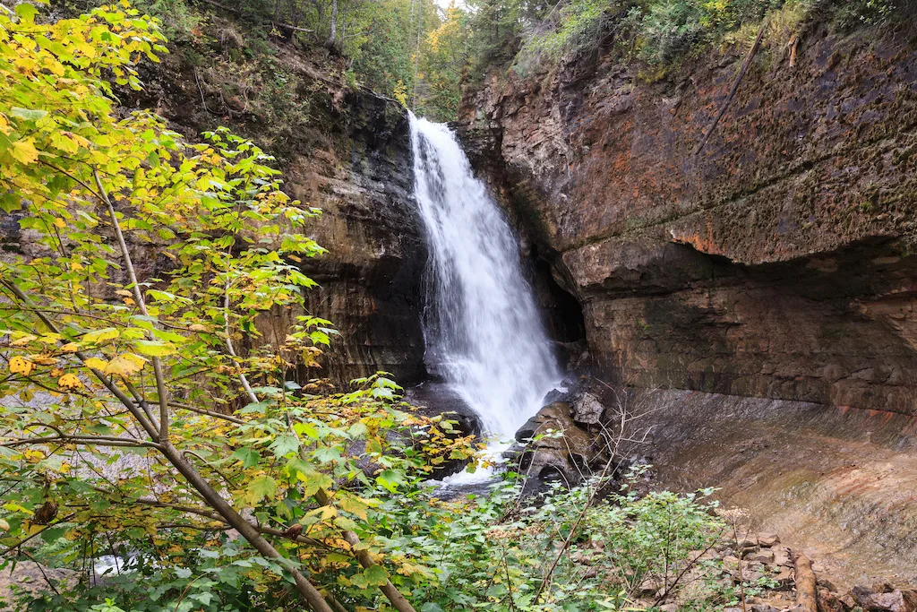 Miners Falls in Pictured Rocks National Lakeshore.