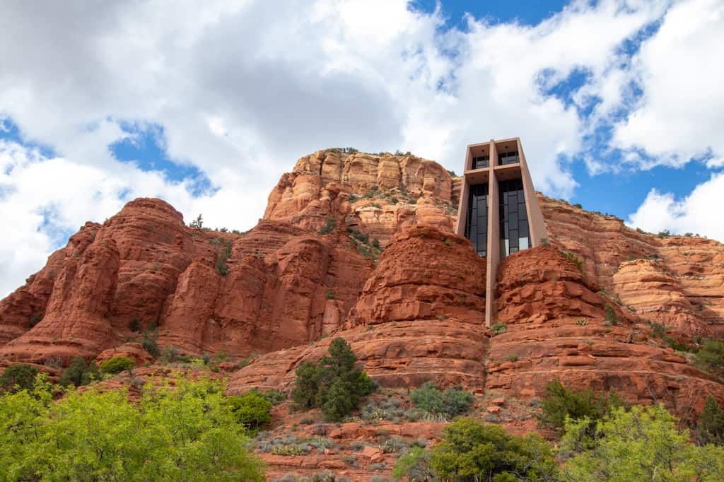 Chapel of the Holy Cross in Sedona, Arizona.