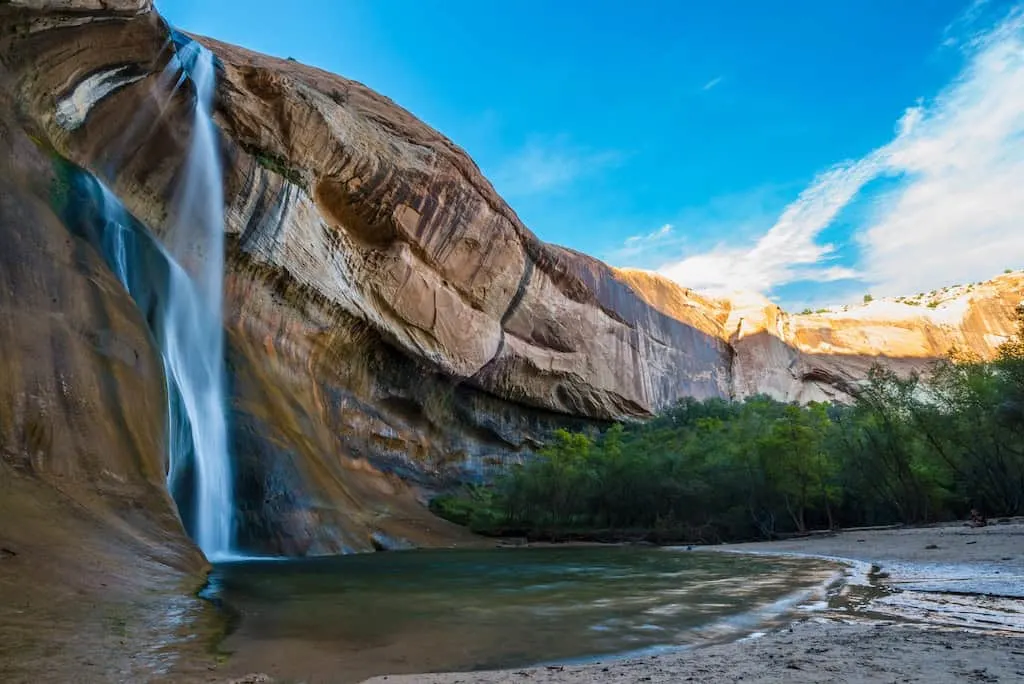 Calf Creek Falls in Utah.