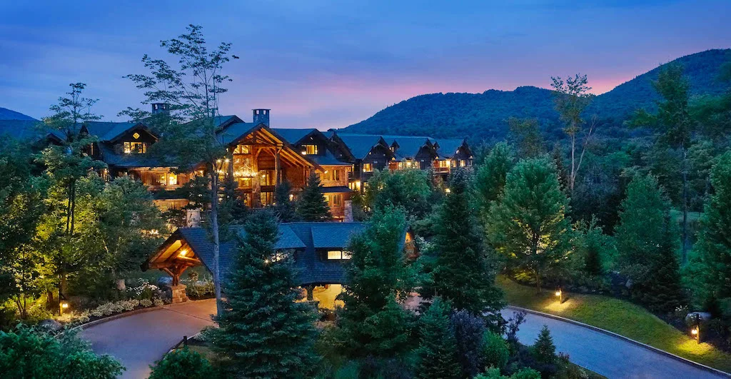 Whiteface Lodge in Lake Placid, NY.