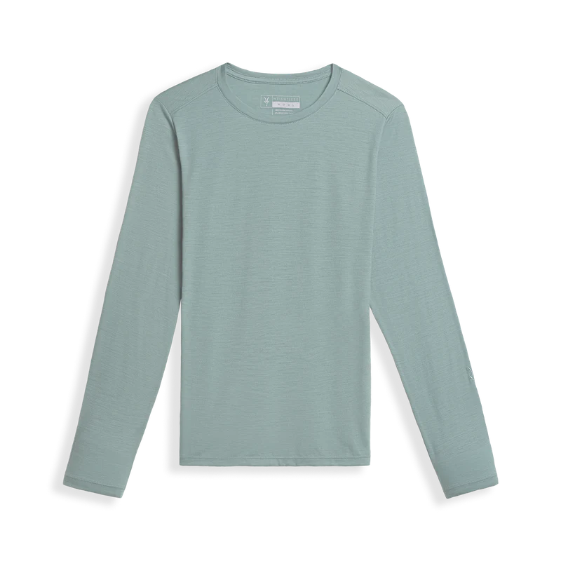 An Ibex merino wool shirt for winter hiking. 