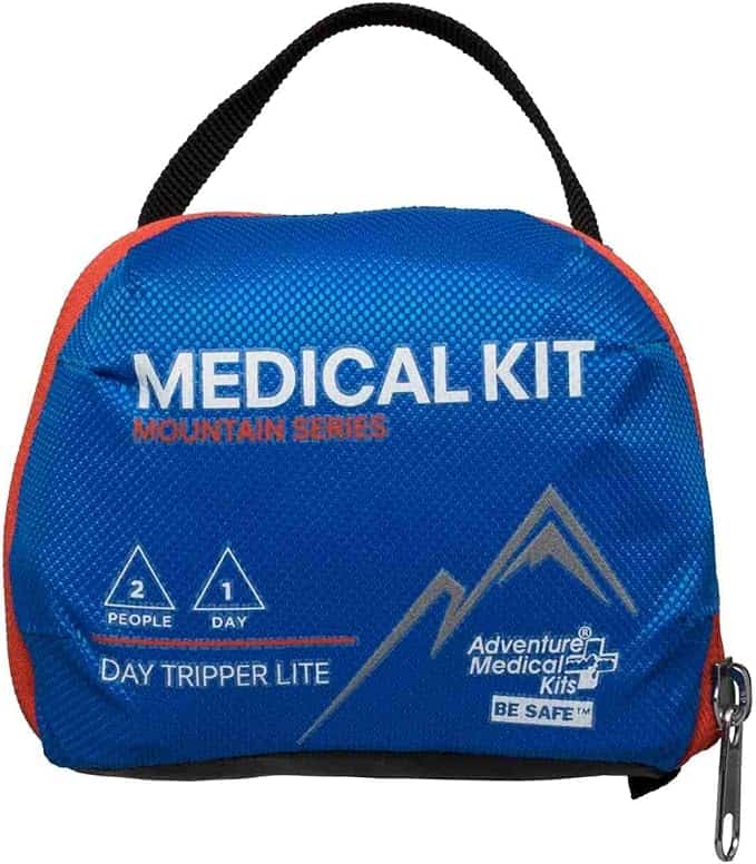 A hiking first aid kit from Adventure Medical Kits. 