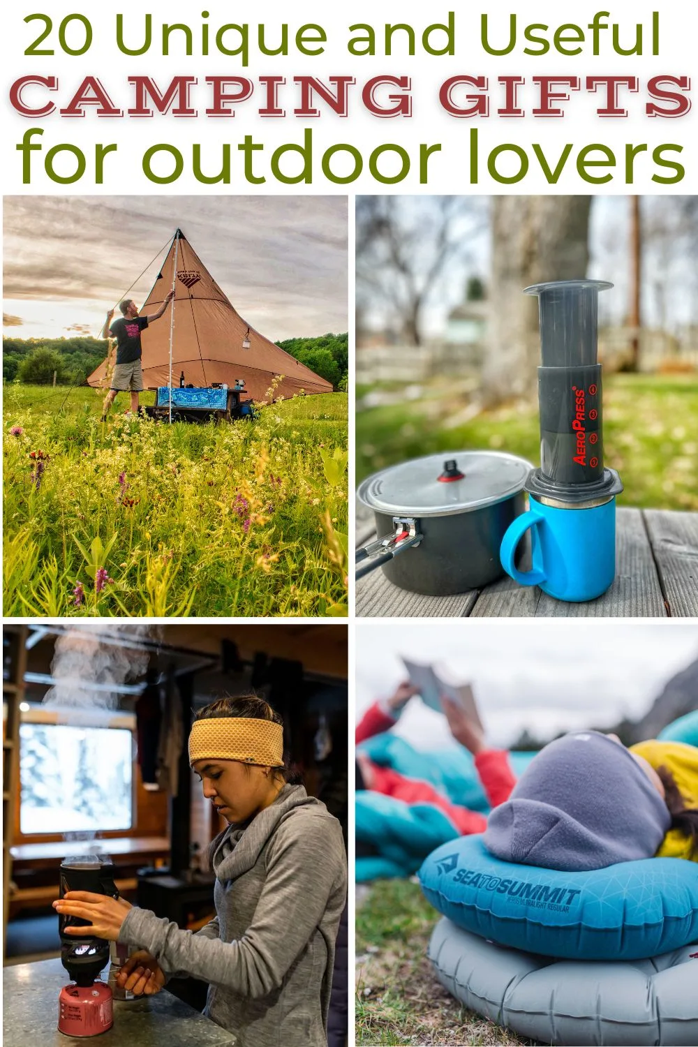 Camping Gifts: 45 Fun & Useful Ideas for Campers