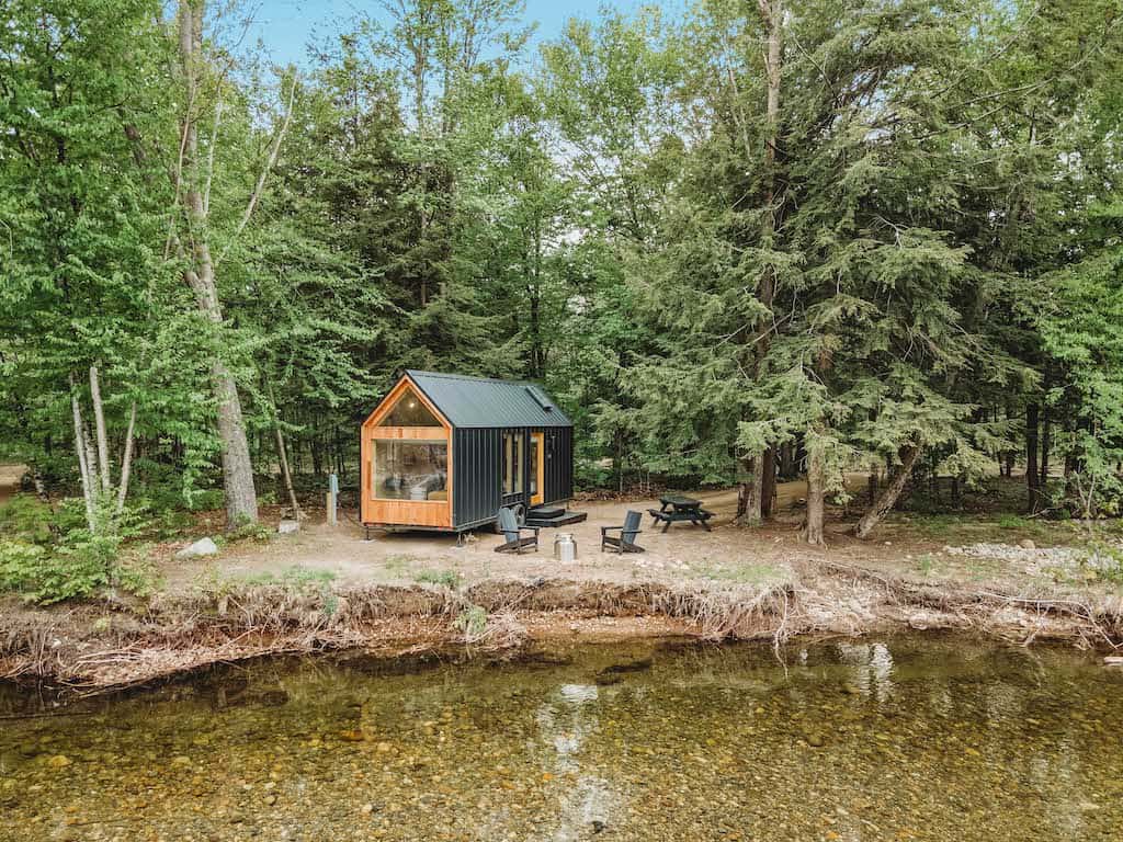 25+ Incredible Things to Do in the White Mountains of New Hampshire 16 Lumen Nature Retreat Hygge Cabin 5 ImageTen