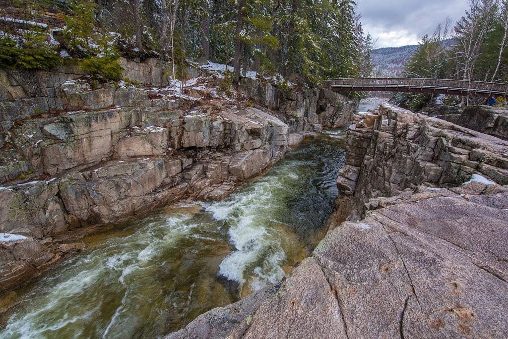 Rocky Gorge Scenic Area off the Kancamagus Highway.