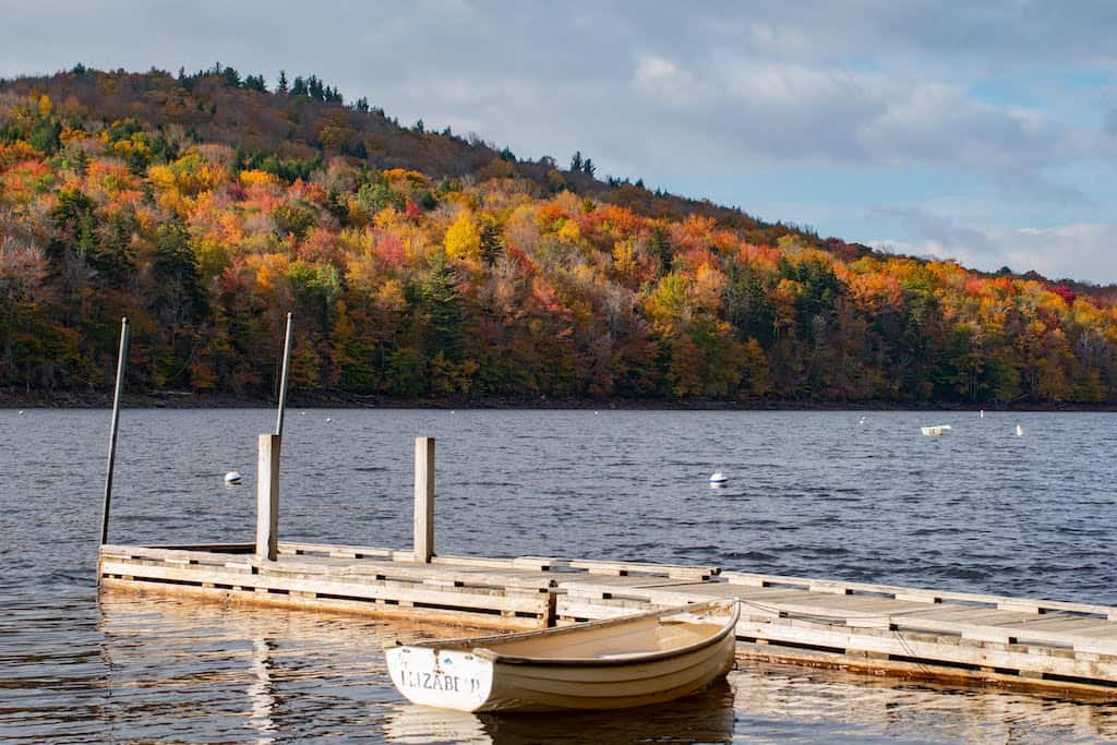 Lake Whitingham in Wilmington, Vermont.