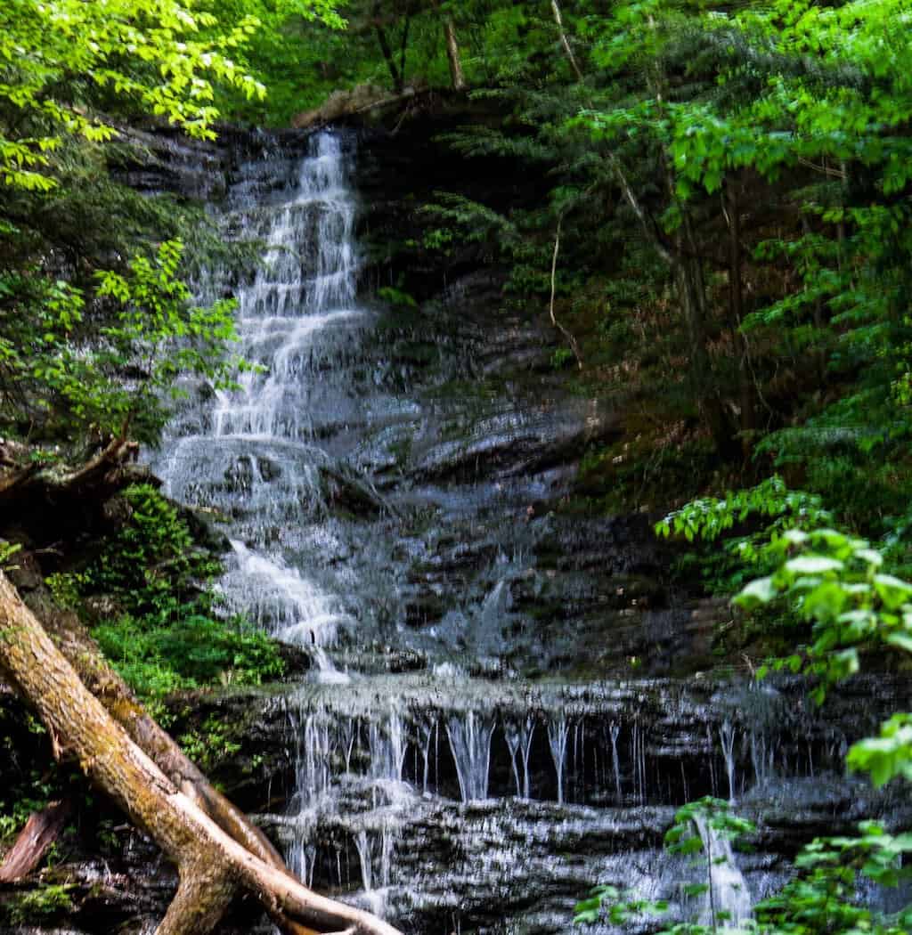 Money brook falls mount greylock