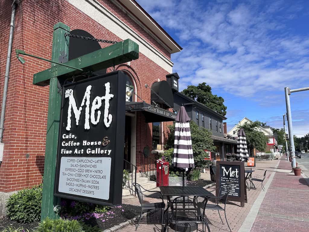 The Met coffeeshop in North Conway, NH.