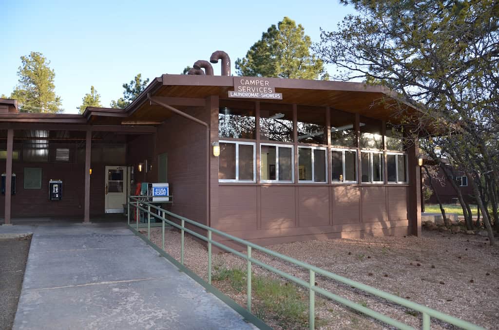 Desert View vs. Mather Campground: Which Grand Canyon Campground Is Better? 6 Laundromat and shower building. Photo: National Park Service.