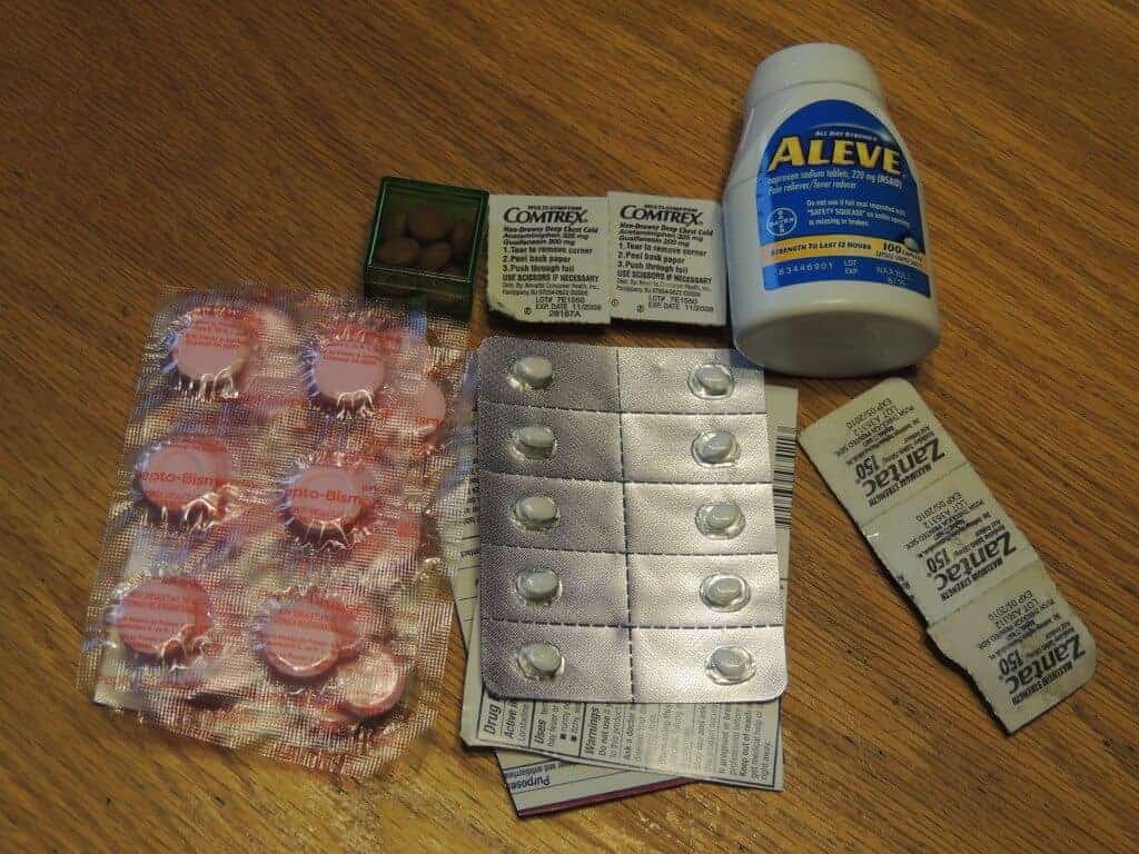 The Only DIY First Aid Kit You'll Ever Need for Road Trips 4 medications for your DIY car first aid kit