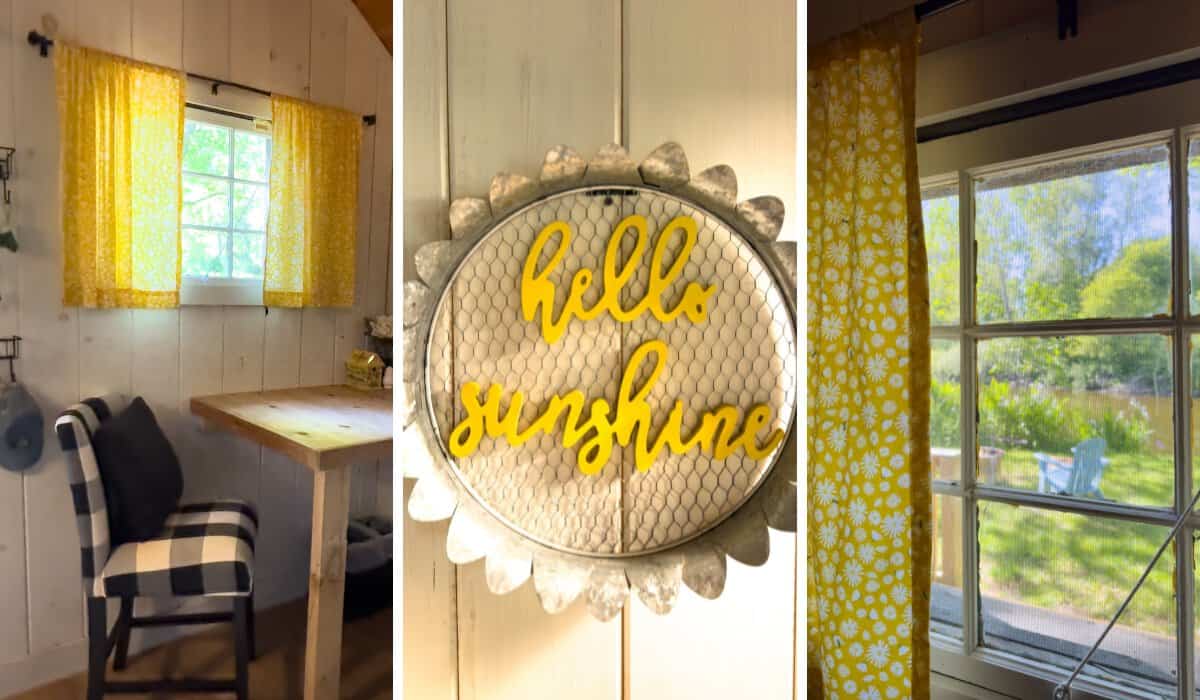 The Bee Cabin at Battenkill Glamping REsort.